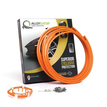 Alloygator Wheel Protector Set of 4-Orange