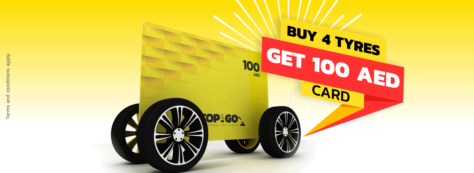 Get AED 100 Gift Card for the Next Visit at Stop&Go